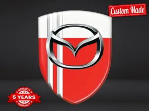 Mazda Autocollants Logo Perso Résistants Édition Limitée